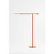 Equo 56.75 inch 6.00 watt Orange Floor Lamp Portable Light